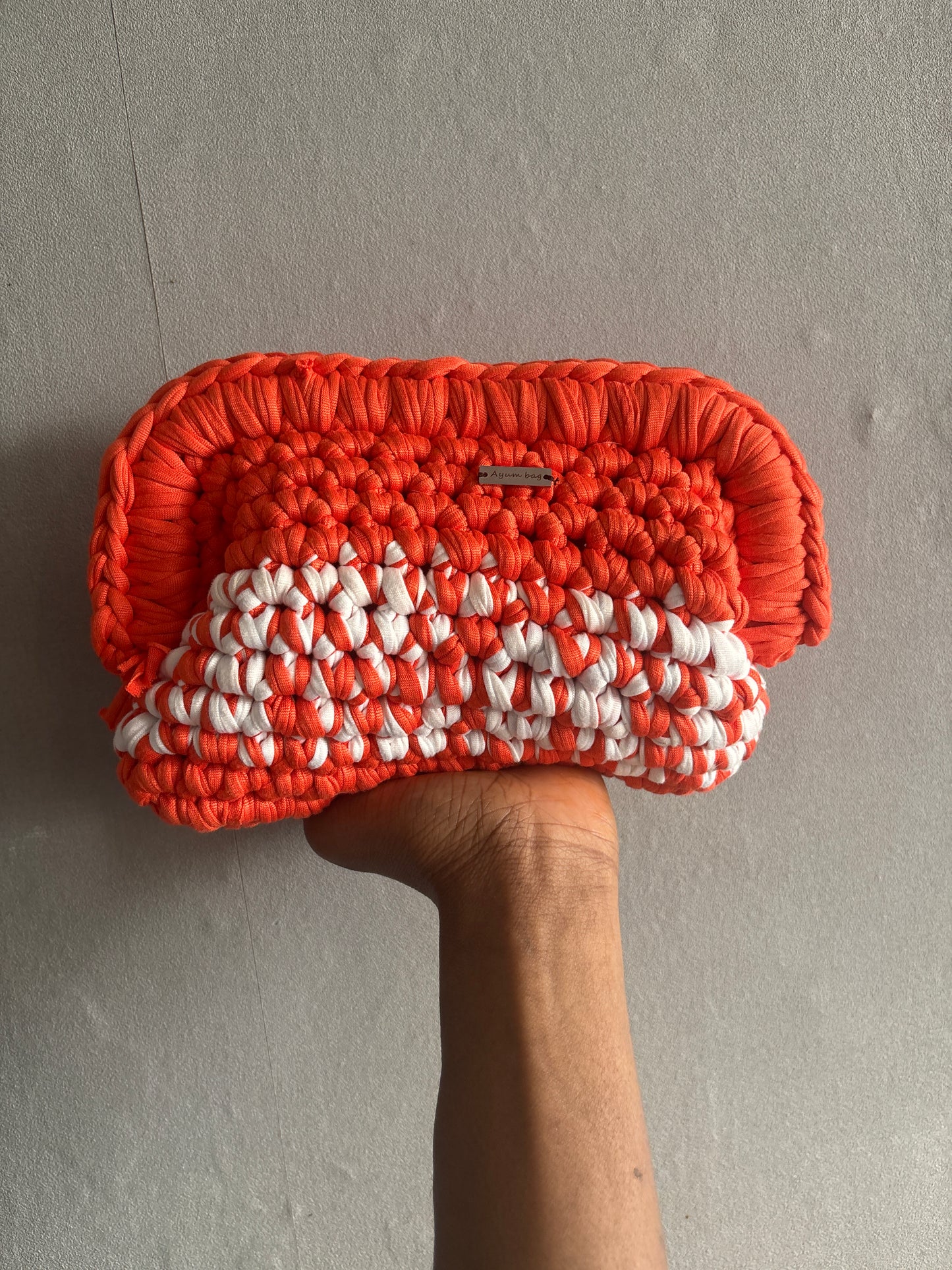 Orange snow Bag
